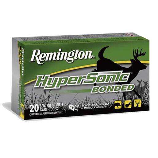 Remington Hypersonic Bonded 270 Winchester 140gr PSP Rifle Ammo – 20 Rounds