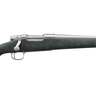 Remington Model Seven Black/Green Webbing Bolt Action Rifle - 308 Winchester - Black With Spruce Green Webbing