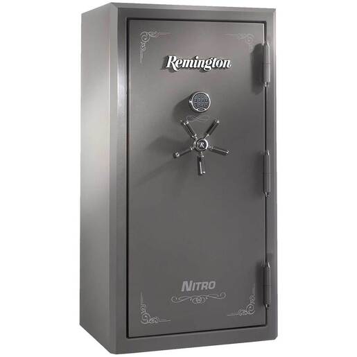 Remington Nitro 36+6 Gun Safe – Seltzer Gray Gloss – Seltzer Gray Gloss Metallic Powder Coat