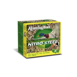 Remington Nitro Steel 12 Gauge 3in 1-1/4oz #1 Waterfowl Shotshells - 25 Rounds