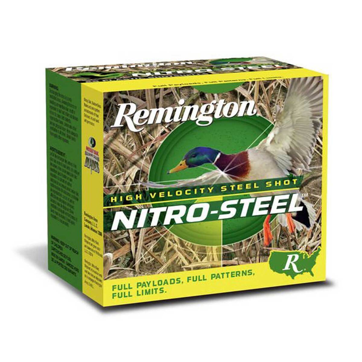 Remington Nitro Steel 12 Gauge 3in #2 1-3/8oz Waterfowl Shotshells - 25 Rounds Remington Nitro Steel 12 Gauge 3in #2 1-3/8oz Waterfowl Shotshells - 25 Rounds