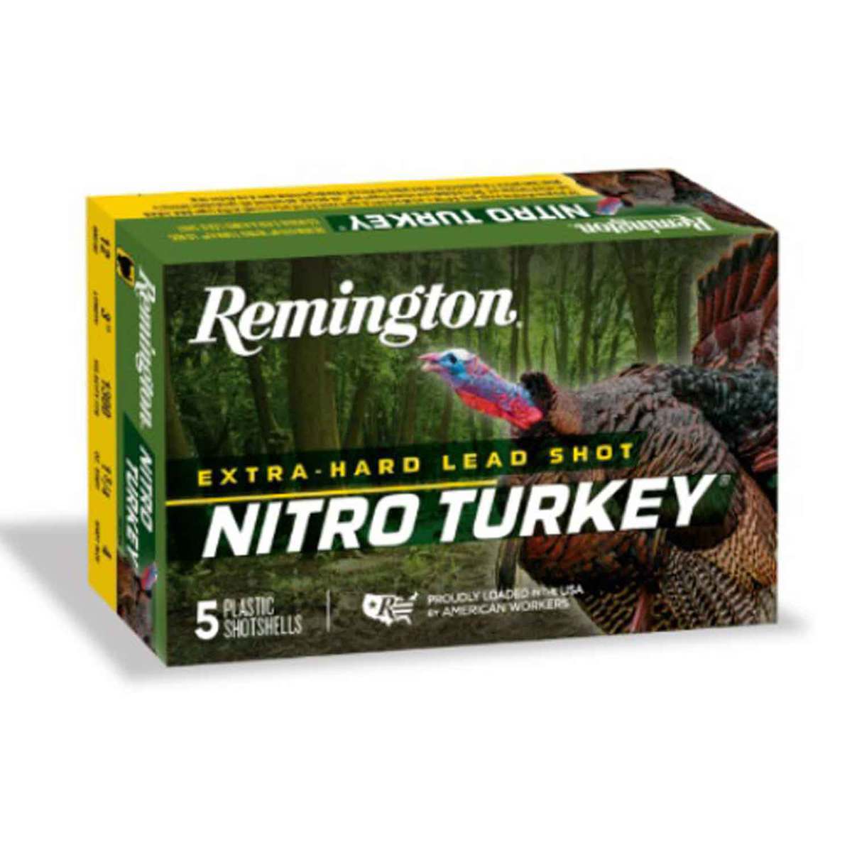 Remington Nitro Turkey 12 Gauge 3in #5 1-7/8oz Turkey Shotshells - 5 Rounds Remington Nitro Turkey 12 Gauge 3in #5 1-7/8oz Turkey Shotshells - 5 Rounds