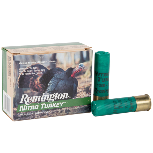Remington Nitro Turkey 12 Gauge 3-1/2in 2oz Turkey Shotshells – 10 Rounds – #6