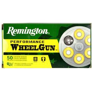 Remington Performance WheelGun 38 Special 148gr TMWCM Handgun Ammo - 50 Rounds