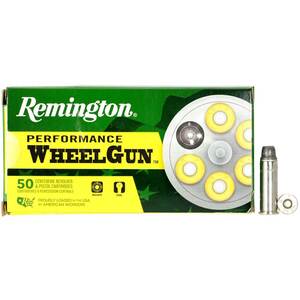 Remington Performance WheelGun 38 Special 158gr LSWC Handgun Ammo - 50 Rounds