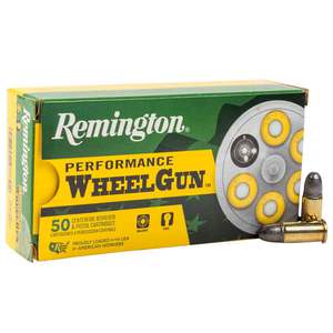Remington Performance WheelGun 38 S&W 146gr LRN Handgun Ammo - 50 Rounds