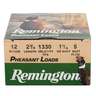 Remington Pheasant Loads 12 Gauge 2-3/4in #5 1-1/4oz Upland Shotshells - 25 Rounds