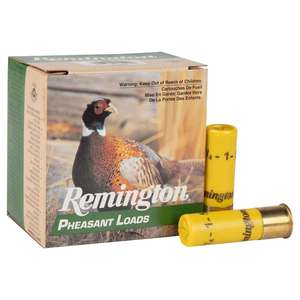 Remington Pheasant Loads 20 Gauge 2-3/4in #5 1oz Upland Shotshells - 25 Rounds