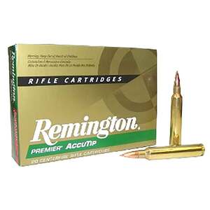 Remington Premier Accutip 300 Remington Ultra Magnum 150gr BT Rifle Ammo - 20 Rounds Remington Premier Accutip 300 Remington Ultra Magnum 150gr BT Rifle Ammo - 20 Rounds