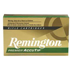 Remington Premier Accutip-V 223 Remington 50gr AccuTip-V BT Rifle Ammo - 20 Rounds