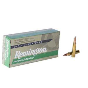 Remington Premier Accutip V 222 Remington 50gr Rifle Ammo - 20 Rounds