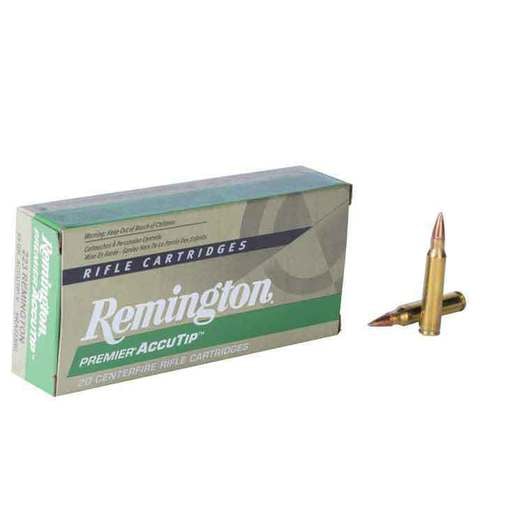 Remington Premier Accutip V 22-250 Remington 50gr Rifle Ammo Ammo - 20 Rounds 20 Rounds Ammo