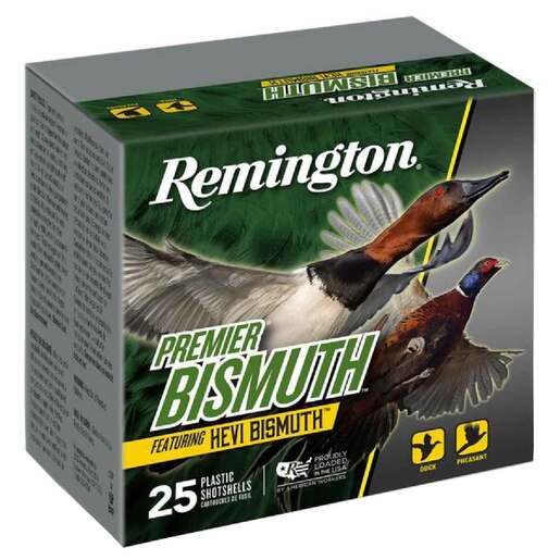 Remington Premier Bismuth 12 Gauge 3in #5 1-3/8oz Upland Shotshells Ammo - 25 Rounds Ammo - #5 25 Rounds - #5 Ammo