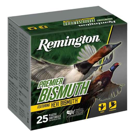 Remington Premier Bismuth 20 Gauge 2-3/4in #5 7/8oz Upland Shotshells – 25 Rounds – #5