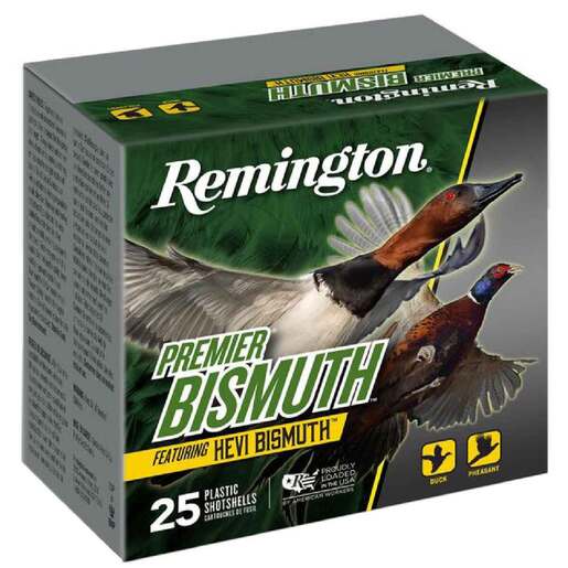 Remington Premier Bismuth 20 Gauge 3in #2 1-1/4oz Upland Shotshells – 25 Rounds – #2