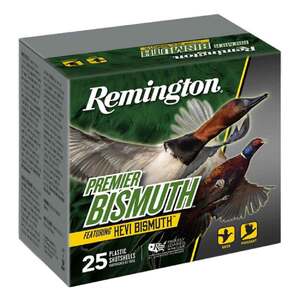 Remington Premier Bismuth 20 Gauge 3in #5 1-1/4oz Upland Shotshells - 25 Rounds