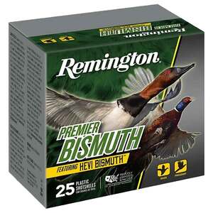 Remington Premier Bismuth 410 Gauge 3in #4 9/16oz Waterfowl Shotshells - 25 Rounds