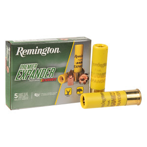 Remington Premier Expander Sabot Slugs 20 Gauge 3in Slug Shotshells - 5 Rounds