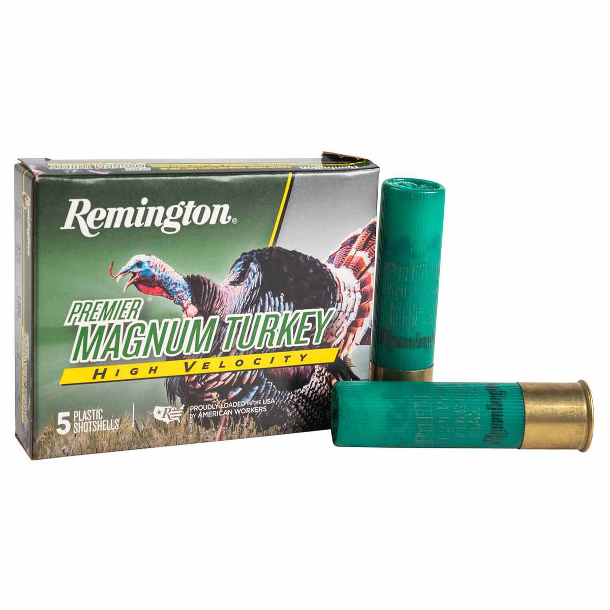 Turkey Rounds Remington Premier High-Velocity Magnum Turkey 12 Gauge 3-1/2in #4 2oz ...