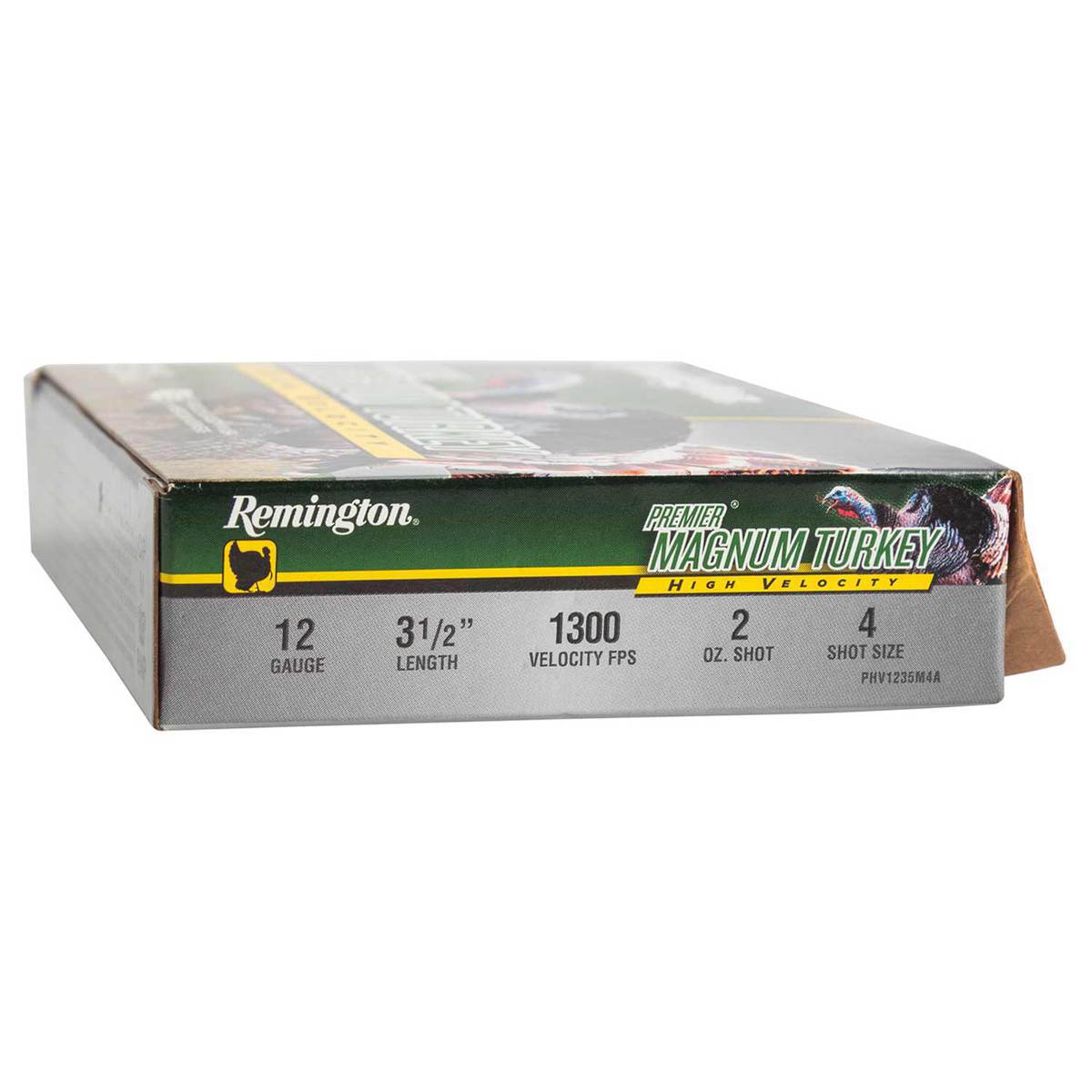 Remington Premier High-Velocity Magnum Turkey 12 Gauge 3-1/2in #4 2oz Turkey Shotshells - 5 Rounds Remington Premier High-Velocity Magnum Turkey 12 Gauge 3-1/2in #4 2oz Turkey Shotshells - 5 Rounds