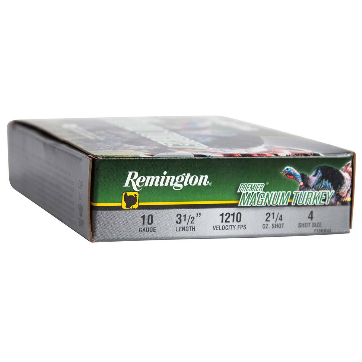 Remington Premier Magnum Turkey 10 Gauge 3-1/2in #4 2-1/4oz Turkey Shotshells - 5 Rounds Remington Premier Magnum Turkey 10 Gauge 3-1/2in #4 2-1/4oz Turkey Shotshells - 5 Rounds