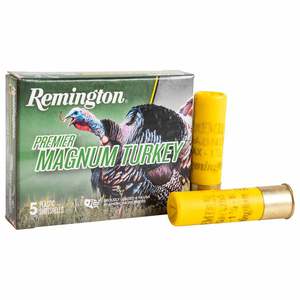 Remington Premier Magnum Turkey 20 Gauge 3in #6 1-1/4oz Turkey Shotshells - 5 Rounds