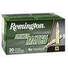 Remington Premier Match 223 Remington 52gr BTHP Rifle Ammo - 20 Rounds