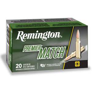 Remington Premier Match 260 Remington 140gr OTM BT Rifle Ammo - 20 Rounds
