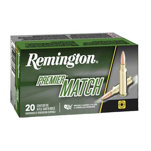 Remington Premier Match 6.5 PRC 145gr OTMBT Rifle Ammo Ammo - 20 Rounds 20 Rounds Ammo