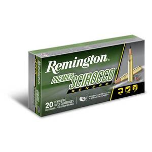 Remington Premier Scirocco 270 Winchester 130gr Rifle Ammo - 20 Rounds