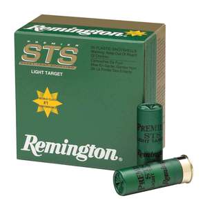 Remington Premier STS 12 Gauge 2-3/4in #7.5 1-1/8oz Target Load Shotshells - 100 Rounds