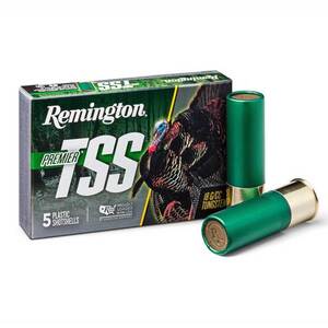 Remington Premier TSS 12 Gauge 3in #7 1-3/4oz Turkey Shotshells - 5 Rounds