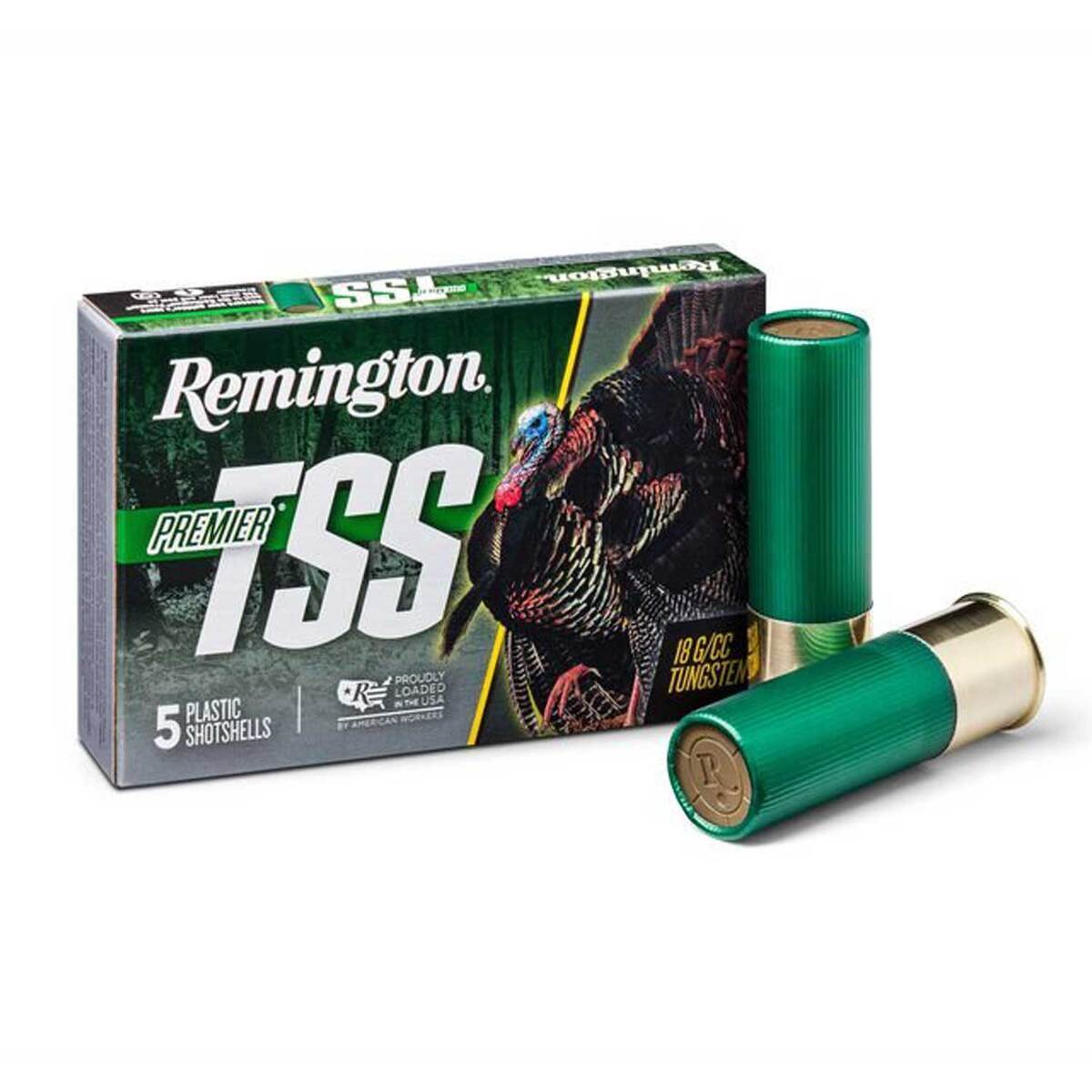 Remington Premier TSS 20 Gauge 3in #7 1-1/2oz Turkey Shotshells - 5 Rounds Remington Premier TSS 20 Gauge 3in #7 1-1/2oz Turkey Shotshells - 5 Rounds