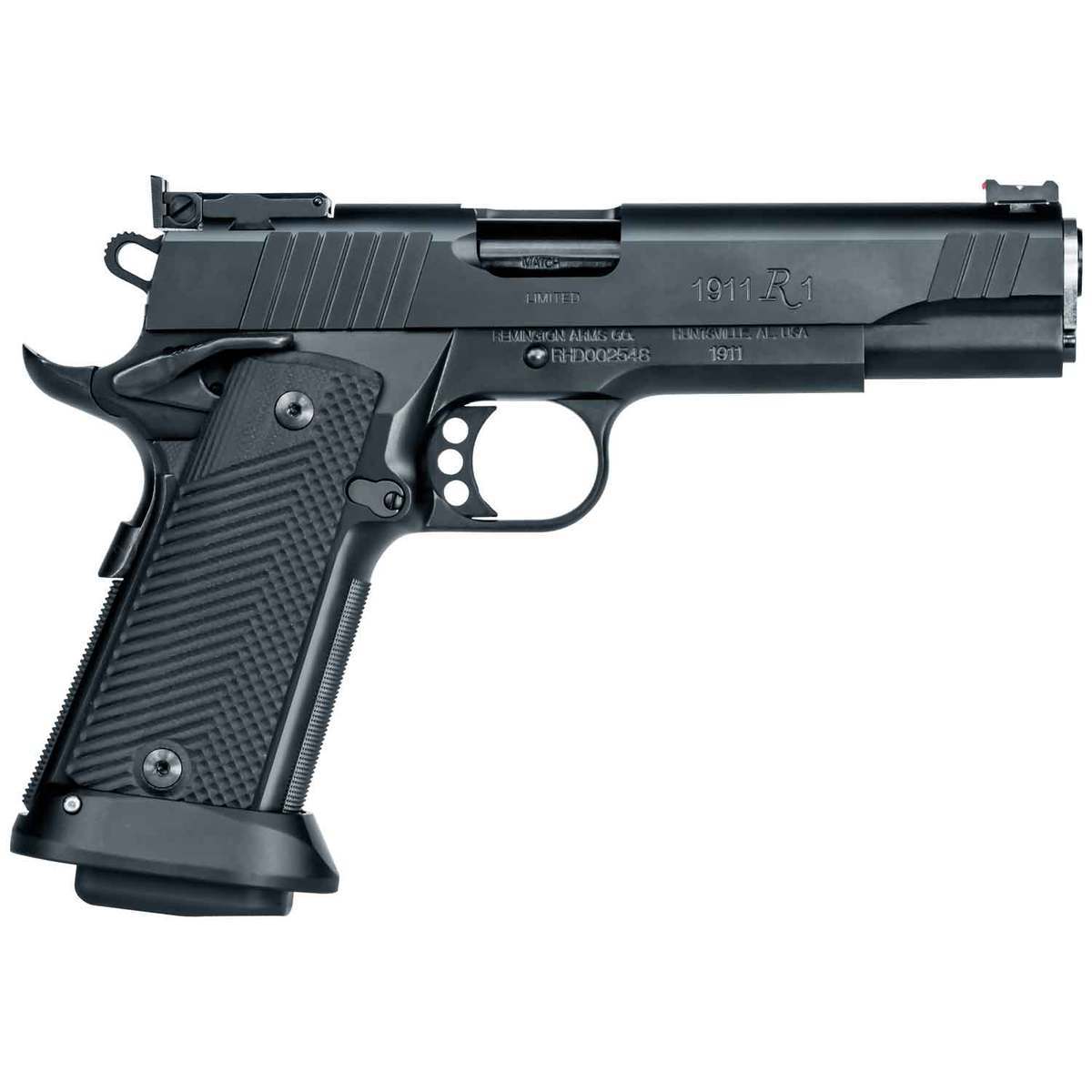 Remington R1 Limited 40 S&W 5in Black Oxide Pistol - 18+1 Rounds - Black Remington R1 Limited 40 S&W 5in Black Oxide Pistol - 18+1 Rounds - Black