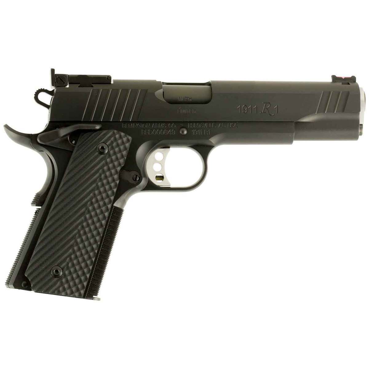 Remington R1 Limited 9mm Luger 5in Black Stainless Pistol - 9+1 Rounds - Black Remington R1 Limited 9mm Luger 5in Black Stainless Pistol - 9+1 Rounds - Black