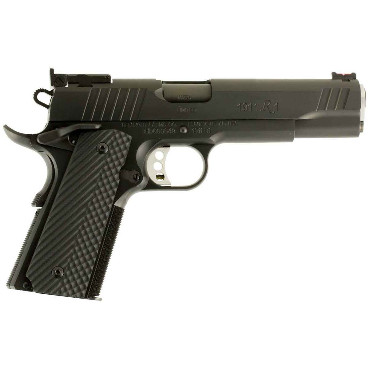 Remington R1 Limited 40 S&W 5in Black Stainless Pistol - 9+1 Rounds - Black Remington R1 Limited 40 S&W 5in Black Stainless Pistol - 9+1 Rounds - Black
