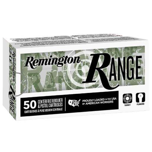 Remington Range 40 S&W 180gr Full Metal Jacket Handgun Ammo Ammo - 50 Rounds 50 Rounds Ammo