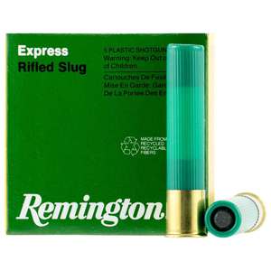 Remington Slugger 410 2-1/2in 1/5oz Rifled Slug Shotshells - 5 Rounds Remington Slugger 410 2-1/2in 1/5oz Rifled Slug Shotshells - 5 Rounds