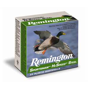 Remington Sportsman Hi-Speed Steel 12 Gauge 3-1/2in BB 1-3/8oz Waterfowl Shotshells - 25 Rounds