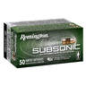 Remington Subsonic 22 Long Rifle 40gr Copper HP Rimfire Ammo - 50 Rounds