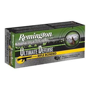 Remington Ultimate Defense 223 Remington 62gr CLBPSP Rifle Ammo - 20 Rounds