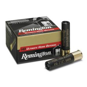 Remington Ultimate Defense 410 Gauge 2-1/2in 000 Buck Buckshot Shotshells - 15 Rounds Remington Ultimate Defense 410 Gauge 2-1/2in 000 Buck Buckshot Shotshells - 15 Rounds