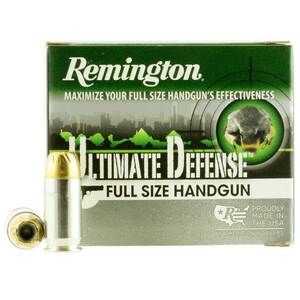 Remington Ultimate Defense 45 Auto (ACP) 185gr BJHP Handgun Ammo - 20 Rounds