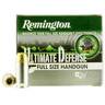 Remington Ultimate Defense 45 Auto (ACP) 185gr BJHP Handgun Ammo - 20 Rounds
