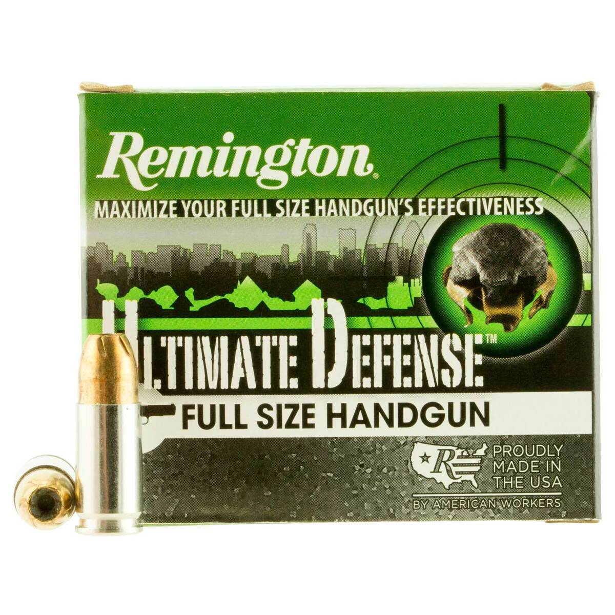 Remington Ultimate Defense 9mm Luger 147gr BJHP Handgun Ammo - 20 Rounds Remington Ultimate Defense 9mm Luger 147gr BJHP Handgun Ammo - 20 Rounds