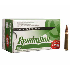 Remington UMC 223 Remington 55gr MC Rifle Ammo