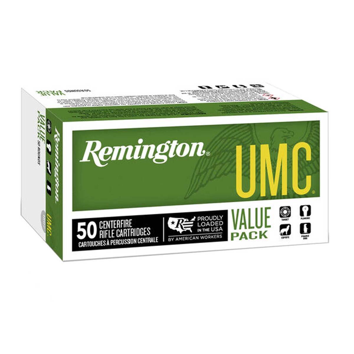 Remington UMC 223 Remington 50gr JHP Rifle Ammo - 50 Rounds Remington UMC 223 Remington 50gr JHP Rifle Ammo - 50 Rounds