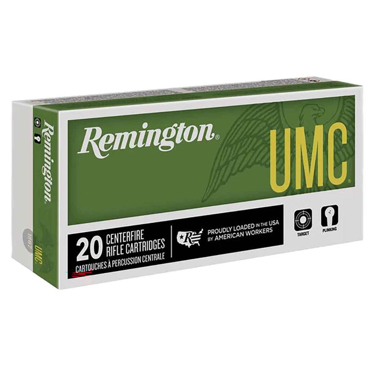 Remington UMC 224 Valkyrie 75gr FMJ Rifle Ammo - 20 Rounds Remington UMC 224 Valkyrie 75gr FMJ Rifle Ammo - 20 Rounds