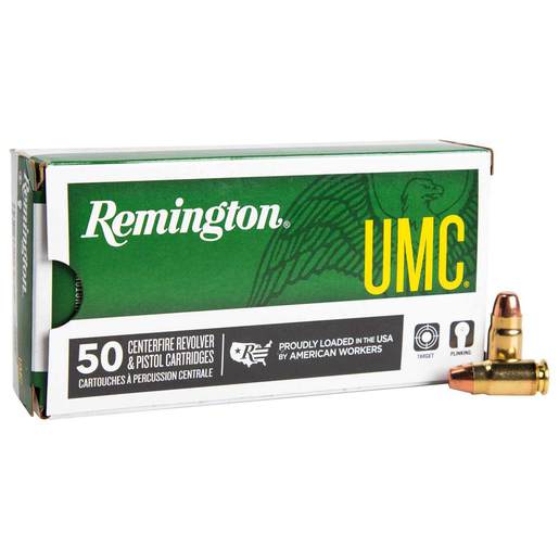 Remington UMC 357 SIG 125gr FMJ Handgun Ammo – 50 Rounds