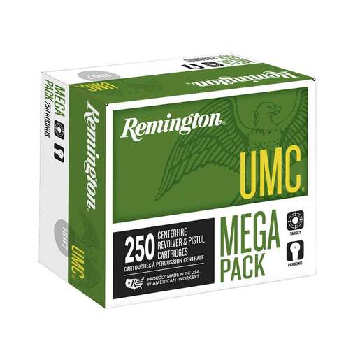 Remington UMC 380 Auto (ACP) 95gr MC Handgun Ammo Ammo - 250 Rounds 250 Rounds Ammo